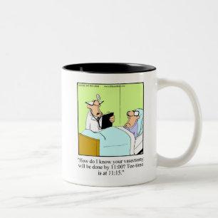 Taza Bicolor Humor médico gracioso