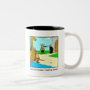 Taza Bicolor Humor militar histórico