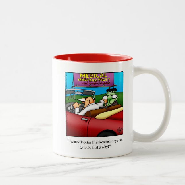 Taza Bicolor Humor Mug Gift (Derecha)