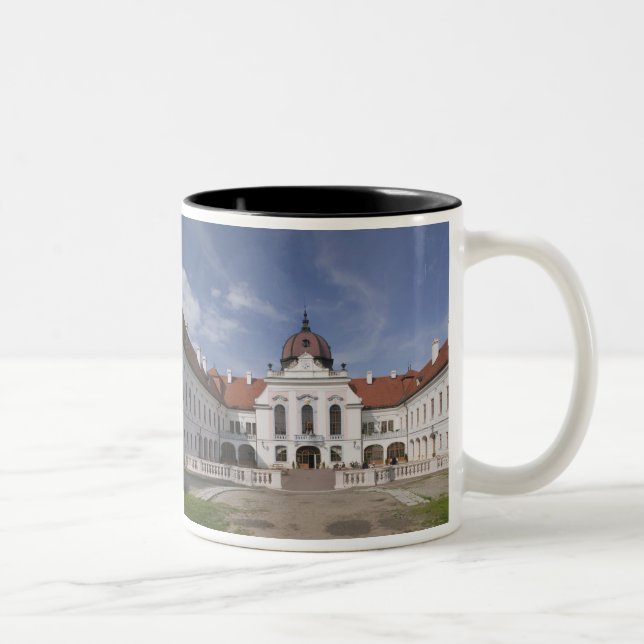Taza Bicolor Hungría, Budapest, Godollo: Casa Real (Derecha)