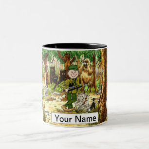Taza Bicolor Hunter - Personalizado masculino por PrintedPerfec
