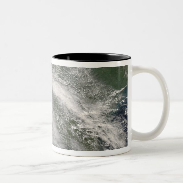 Taza Bicolor Huracán Gustav sobre Louisiana (Derecha)