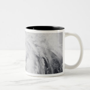 Taza Bicolor Huracán Wilma en el Atlántico y el Caribe