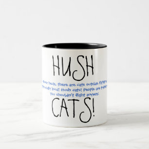 Taza Bicolor ¡HUSHCATS! Ver. 3