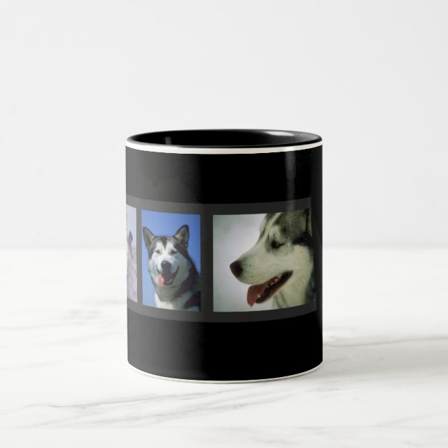 Taza Bicolor Huskies Mug (Centro)