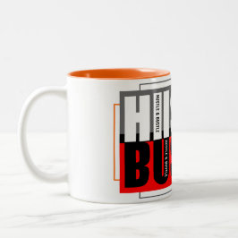 Taza Bicolor Hustle Bustle mug