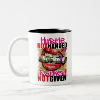 Taza Bicolor Hustle Earned