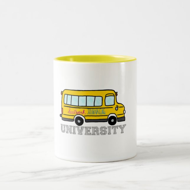Taza Bicolor HWJ University Mug (Centro)