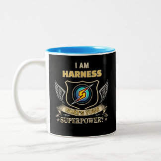 Taza Bicolor I Am HARNESS What's Your Superpower