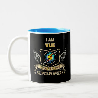 Taza Bicolor I Am VUE What's Your Superpower