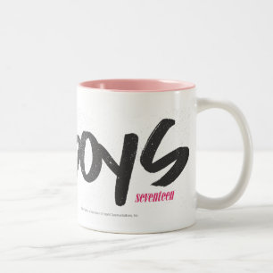 Taza Bicolor I amarillo de los muchachos del corazón