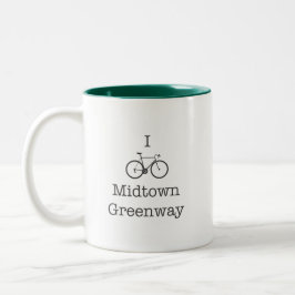 Taza Bicolor I Bike Midtown Greenway