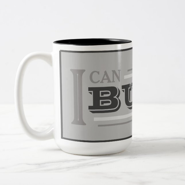 Taza Bicolor I Can Build It Coffee Mug (Gray) (Izquierda)