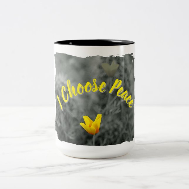 Taza Bicolor I Choose Piece Mug (Centro)