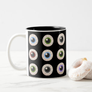 Taza Bicolor I Heart Eyeballs