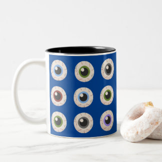 Taza Bicolor I Heart Eyeballs