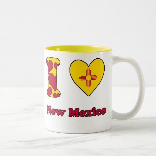 Taza Bicolor I love New Mexico (Derecha)