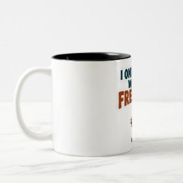 Taza Bicolor I Only Share With My Frenchie 