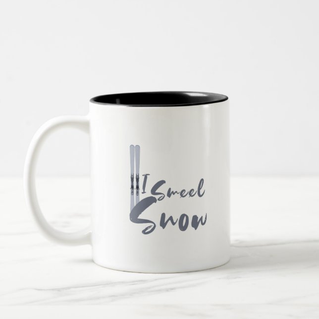 Taza Bicolor I Smell Snow (Izquierda)