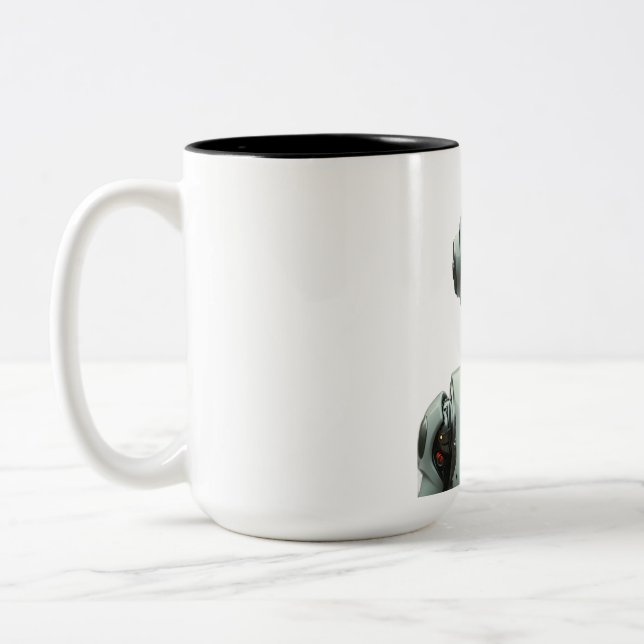 Taza Bicolor IA Robot (Izquierda)