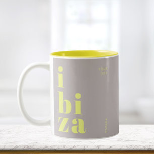 Taza Bicolor Ibiza España