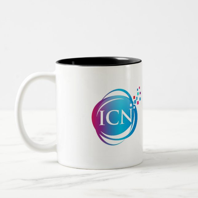 Taza Bicolor ICN Mug (Izquierda)
