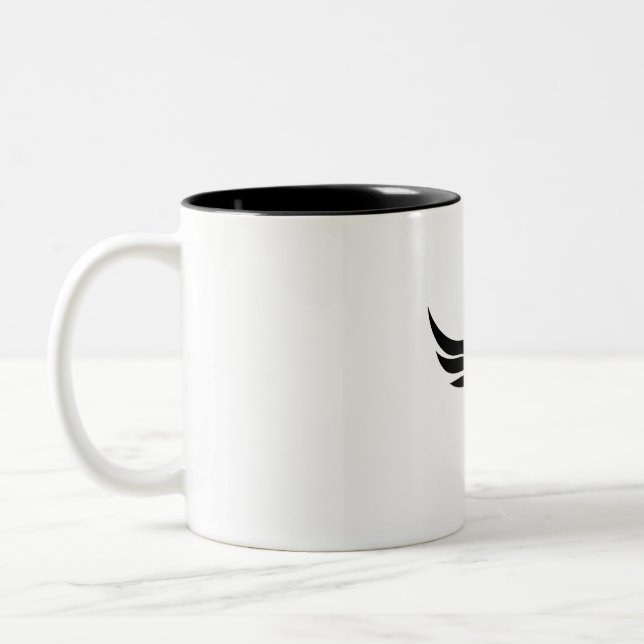 Taza Bicolor Icónica de águila cristalina (Izquierda)