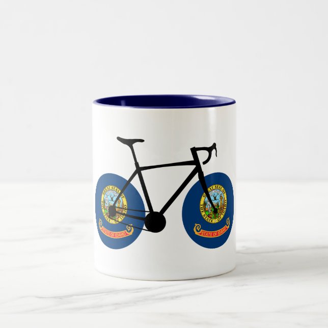 Taza Bicolor Idaho Flag Cycling (Centro)