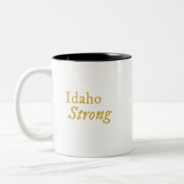 Taza Bicolor Idaho Fuerte Café Mug (Izquierda)