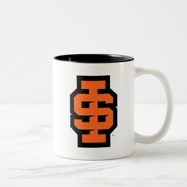 Taza Bicolor Idaho State University Bold Bengala Logo (Derecha)