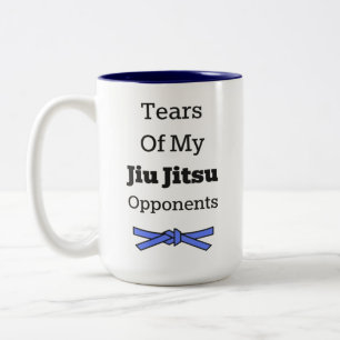 Taza Bicolor Idea de regalo divertido de BJJ Motivación de prom
