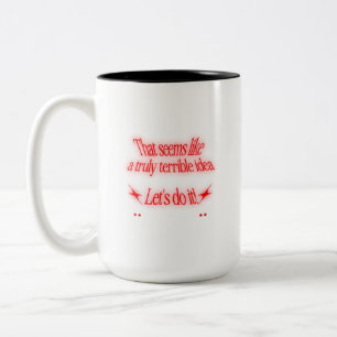 Taza Bicolor Idea Terrible