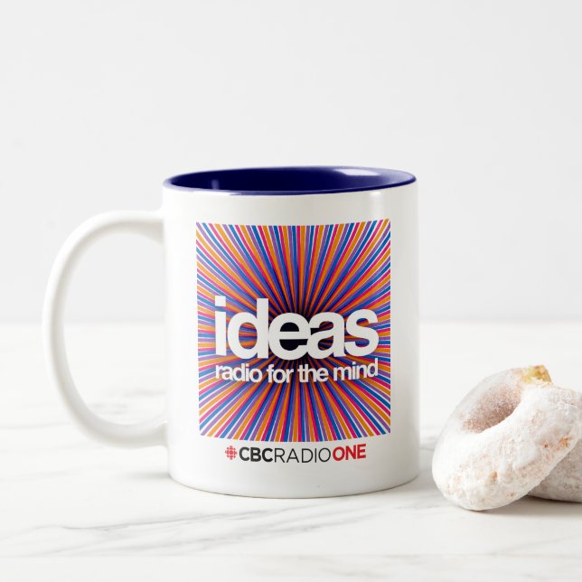 Taza Bicolor Ideas de CBC (Con donut)