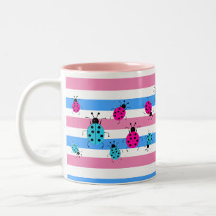 Taza Bicolor Ideas de revelación de género,