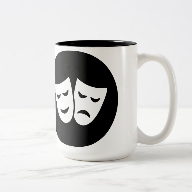 Taza Bicolor Ideología del drama (Derecha)