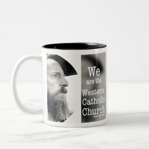 Taza Bicolor Iglesia católica occidental