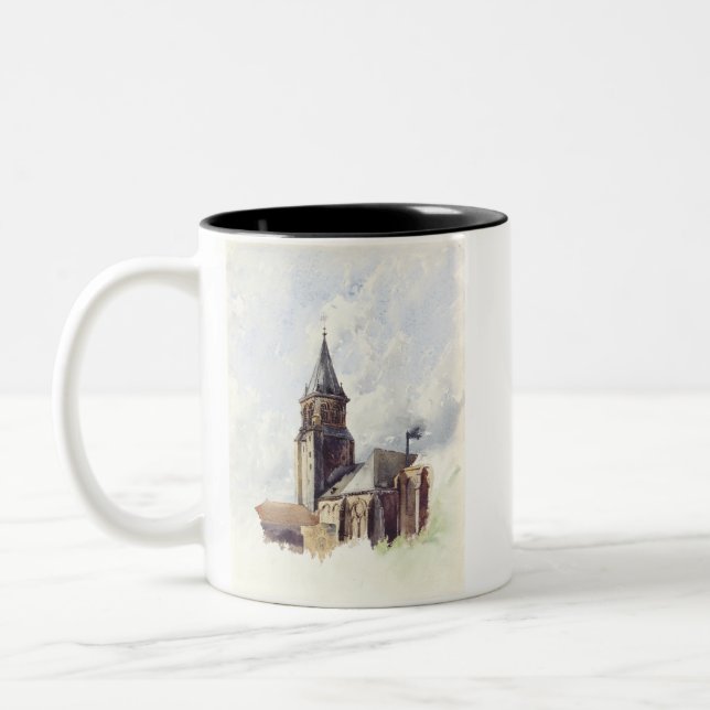Taza Bicolor Iglesia de Saint Germain des Pres París (Izquierda)