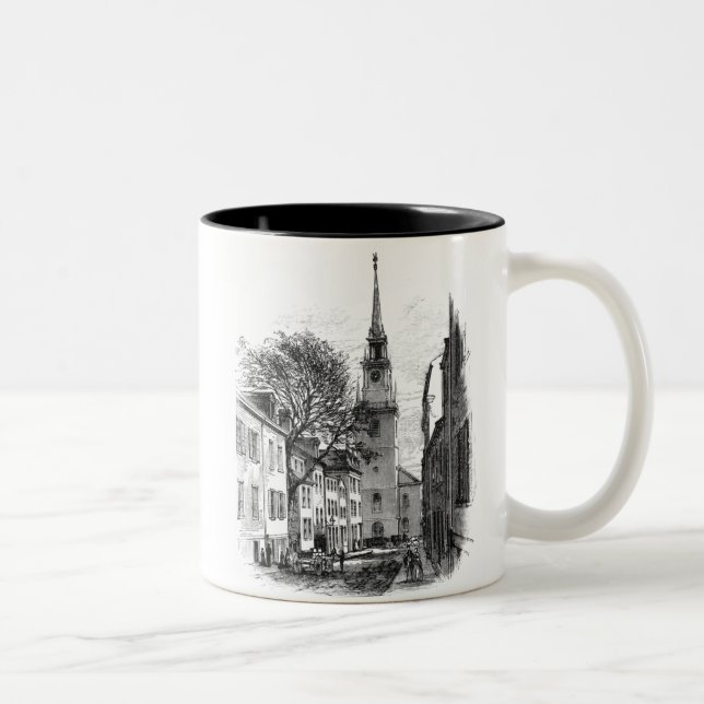 Taza Bicolor Iglesia del norte vieja (Derecha)