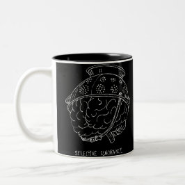 Taza Bicolor Ignorancia Selectiva