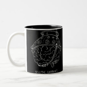 Taza Bicolor Ignorancia Selectiva