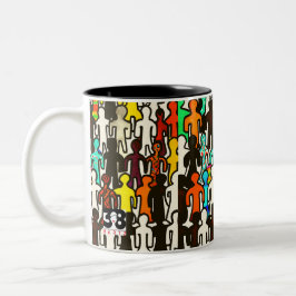Taza Bicolor Igualdad racial