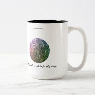 Taza Bicolor Iguales infinitesimalmente pequeños infinitamente