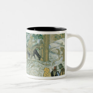 Taza Bicolor Illustraton para "Dubrovsky", por Alexander