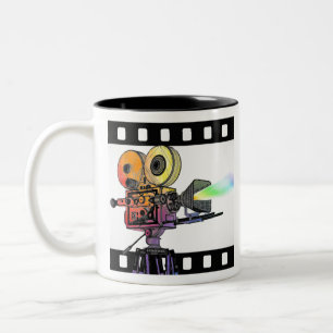 Taza Bicolor ¡Ilustra la acción de la cámara!