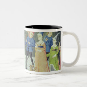 Taza Bicolor Ilustracion de Carlo Marsuppini