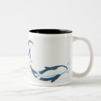 Ilustracion de las orcas (orca del Orcinus)
