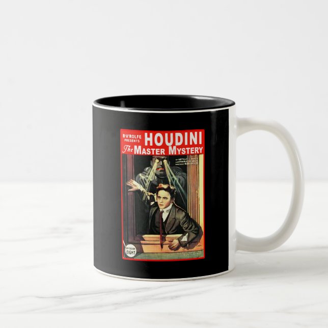 Taza Bicolor Ilustracion del estilo de Harry Houdini Pulp (Derecha)