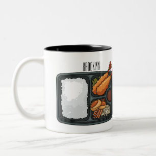 Taza Bicolor Ilustracion personalizado Bento