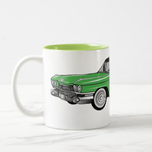 Taza Bicolor Ilustracion personalizado clásico de 1959