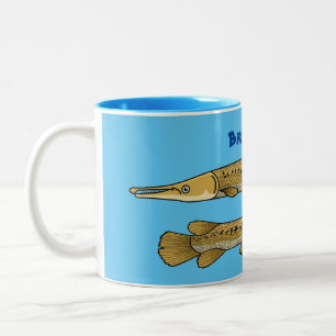 Taza Bicolor Ilustracion personalizado de lagarto